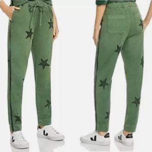 SUNDRY Green Star Pants